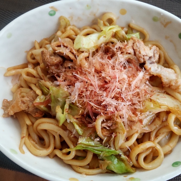 簡単*焼きうどん